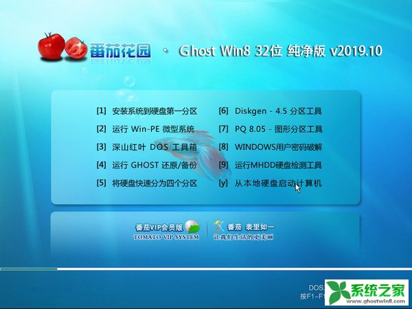 ѻ԰ Ghost Win8 32λ v2019.10